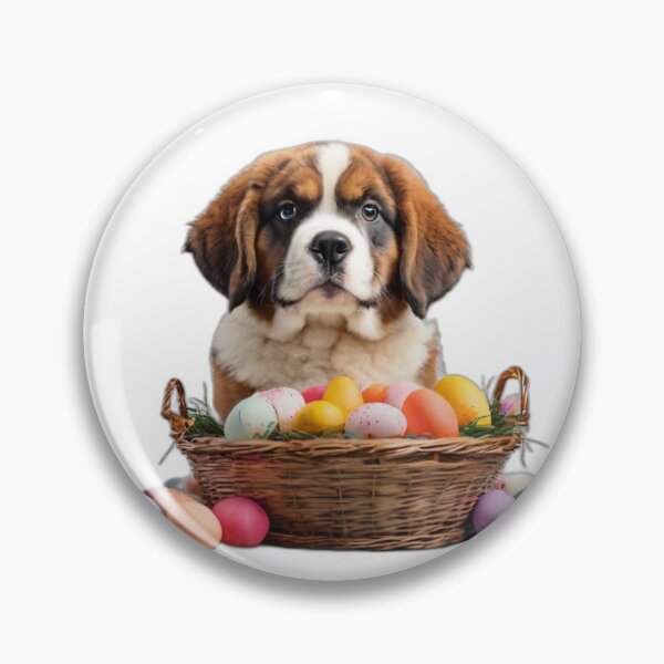 Artikelvorschau, Frohe Ostern, Bernhardiner entworfen und verkauft von NeatThingLover.