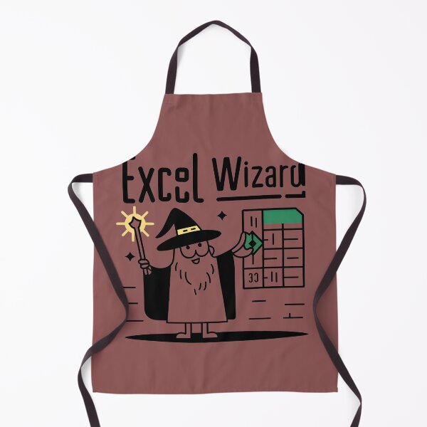 Item preview, excel wizard funny accountant bookkeepers gift designed and sold by FurRealStudioCo.