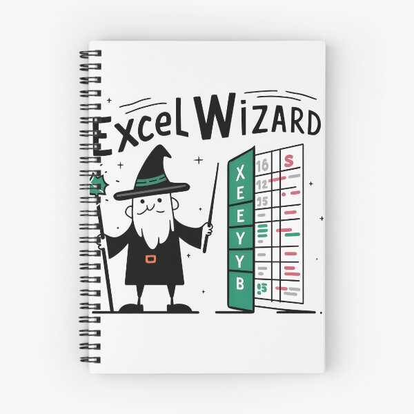 Item preview, excel wizard funny accountant bookkeepers gift designed and sold by FurRealStudioCo.