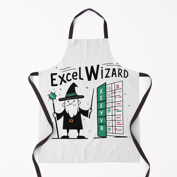 Item preview, excel wizard funny accountant bookkeepers gift designed and sold by FurRealStudioCo.