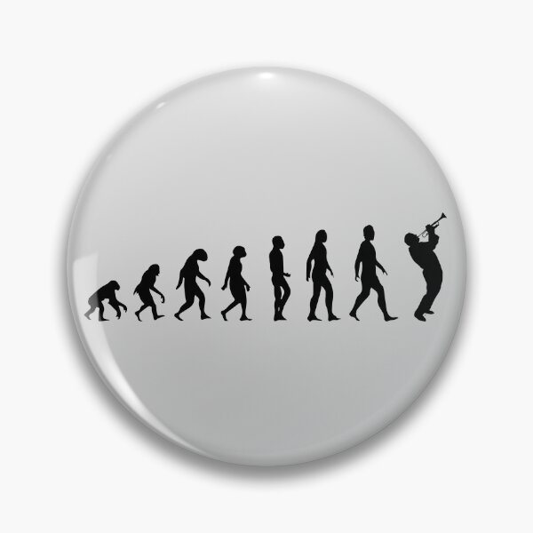 Item preview, Evolution of Man - Trumpeter designed and sold by Hot-Proper-Tees.