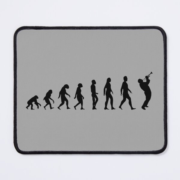 Item preview, Evolution of Man - Trumpeter designed and sold by Hot-Proper-Tees.