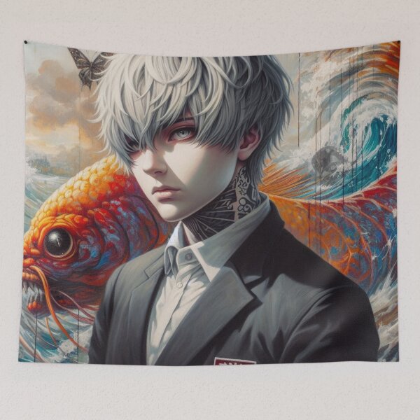 Item preview, Ghost boy designed and sold by JabamiShop.