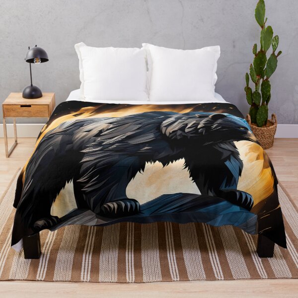 Item preview, Obsidian Bear Statue, Ai Generated Art designed and sold by ACC .