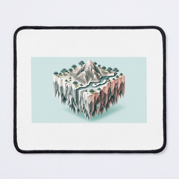 Item preview, Mountain Landscape tree designed and sold by Origami-BA.