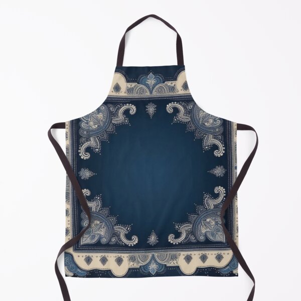 Item preview, RogerPattern - "Tranquil Blue Harmony: A Bandana-Inspired Print" designed and sold by RogerPattern.