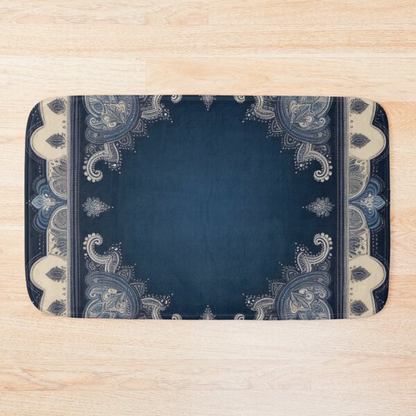 Item preview, RogerPattern - "Tranquil Blue Harmony: A Bandana-Inspired Print" designed and sold by RogerPattern.