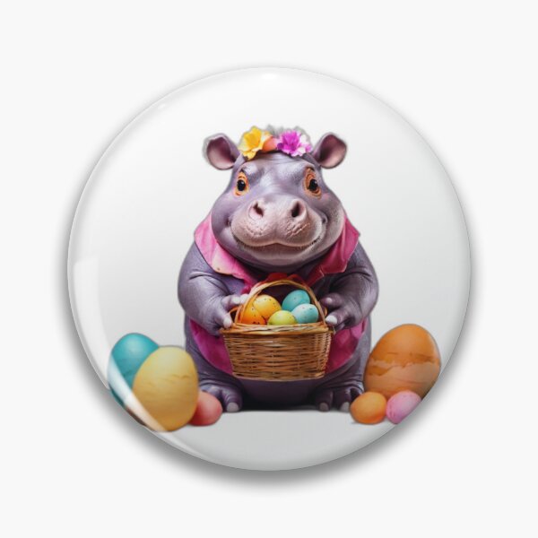 Item preview, Easter Hippo Delight designed and sold by NeatThingLover.