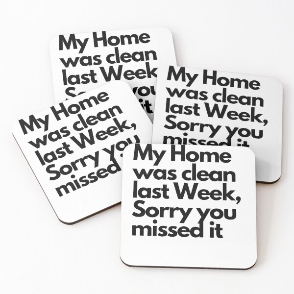 Item preview, My home was clean last week designed and sold by Mediastinum.