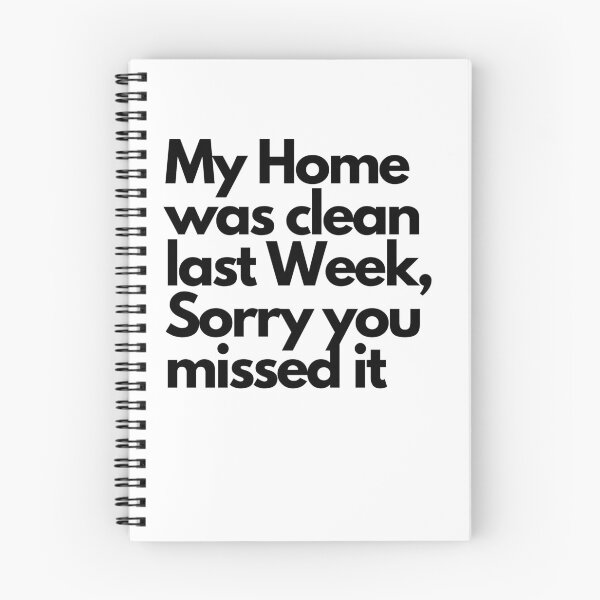 Item preview, My home was clean last week designed and sold by Mediastinum.