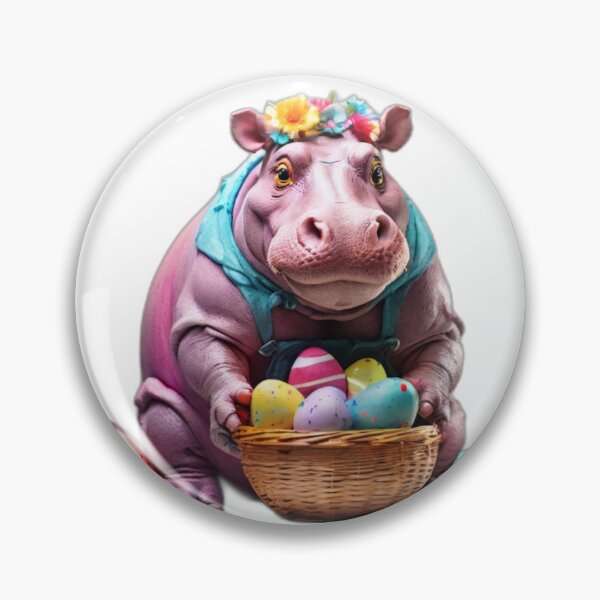 Item preview, Easter Hippo designed and sold by NeatThingLover.