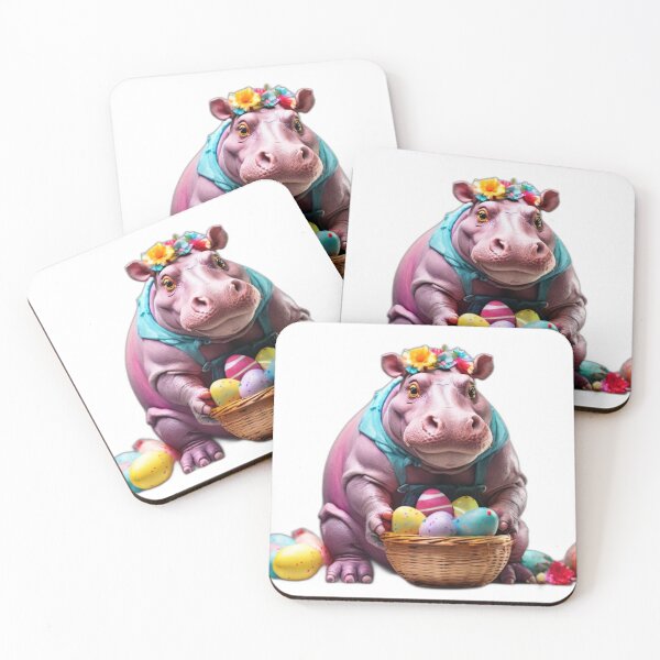 Item preview, Easter Hippo designed and sold by NeatThingLover.