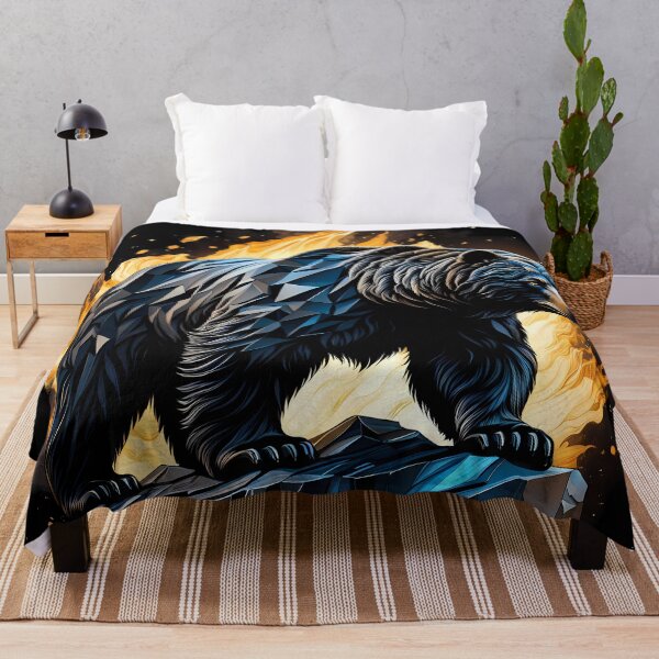 Item preview, Obsidian Bear Statue, Ai Generated Art designed and sold by ACC .