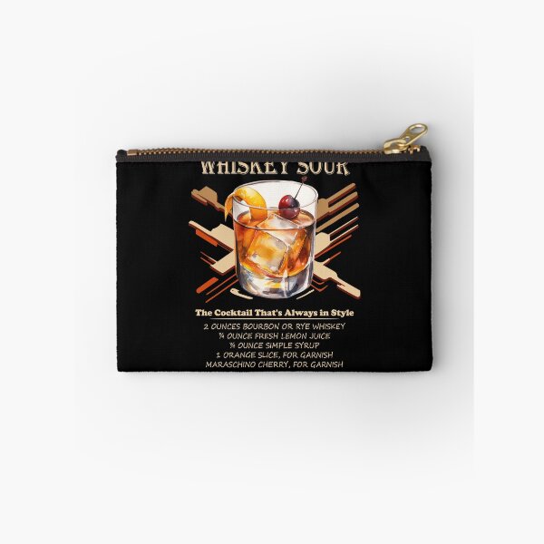 Item preview, Whiskey Sour Cocktail Recipe Mixologist - Cocktail Mixology Bartender Drinking Gift  designed and sold by EmblemThreads.