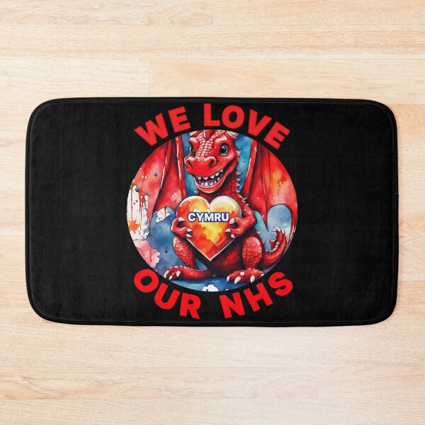 Item preview, WE LOVE OUR NHS WALES  designed and sold by Marni Scofidio Desi9ns.