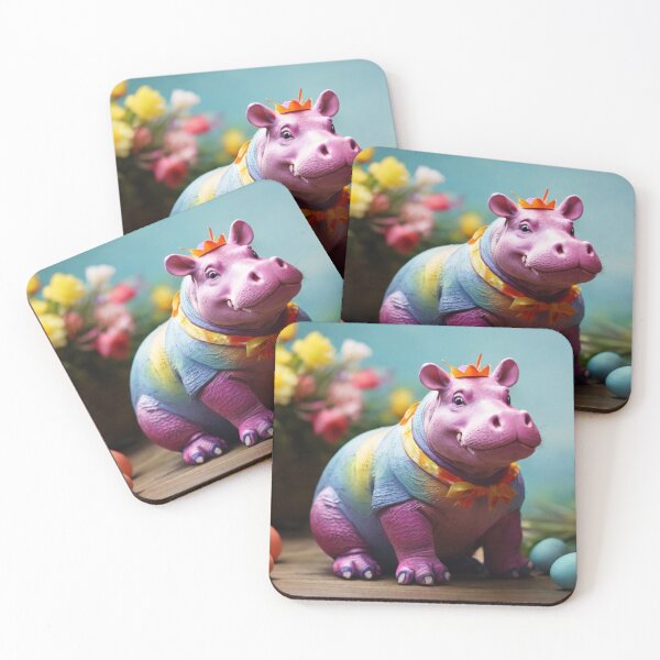 Item preview, Easter Hippo Joy designed and sold by NeatThingLover.