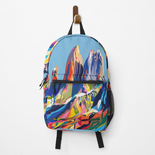 Item preview, Abstract mountain peaks pop art twist Active Outdoors Inspired Art designed and sold by CDC40.