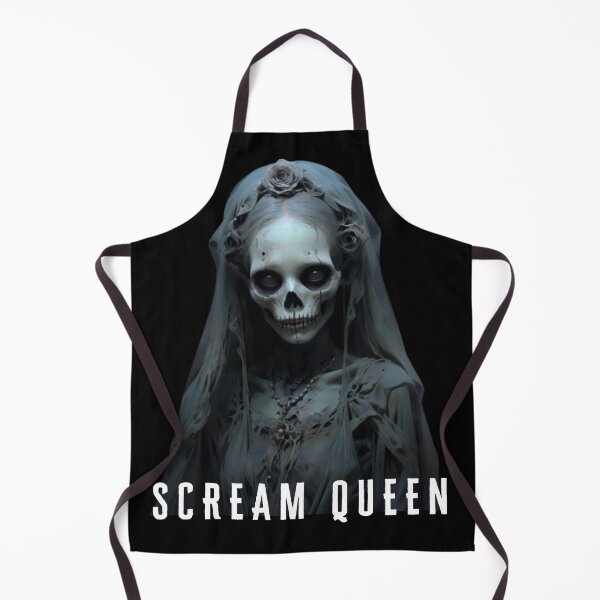 Item preview, Horror Character, Skeleton Lady "Scream Queen" designed and sold by 72artteam.
