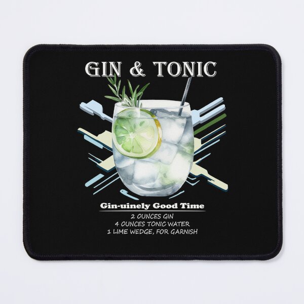 Item preview, Gin & Tonic Cocktail Mixologist - Cocktail Mixology Bartender Drinking Gift designed and sold by EmblemThreads.