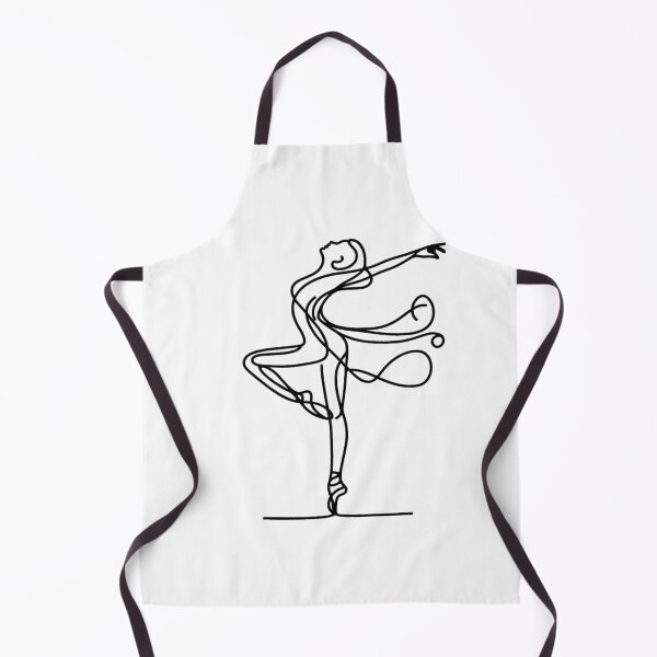 Item preview, One line woman dancer I Abstract minimal female single line art designed and sold by MusesWhispers.