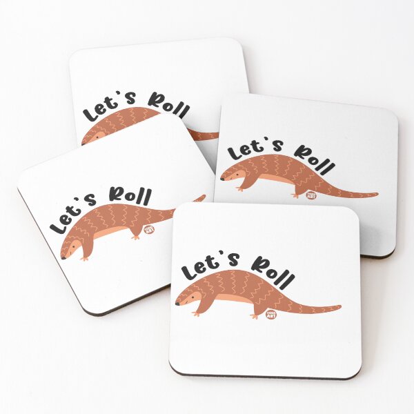 Item preview, LETS ROLL PANGOLIN designed and sold by TODD GOLDMAN.