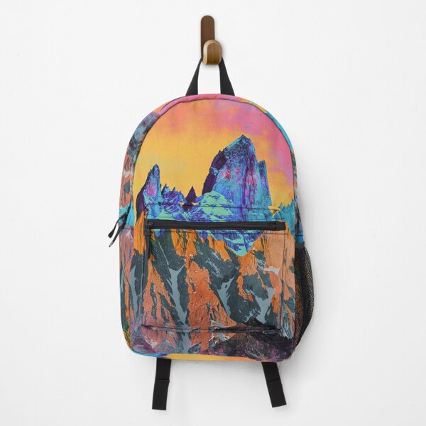 Item preview, Abstract mountain peaks pop art twist Active Outdoors Inspired Art designed and sold by CDC40.