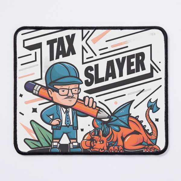 Item preview, tax slayer funny accountant bookkeepers gift designed and sold by FurRealStudioCo.