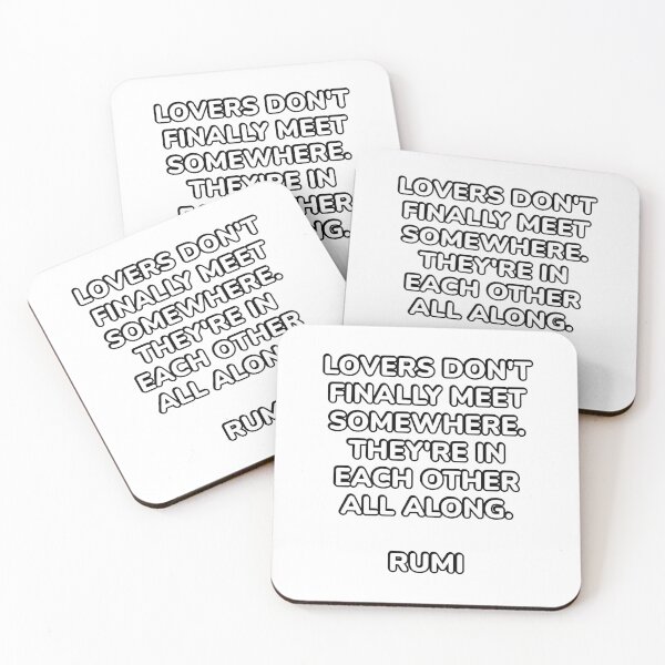 Item preview, Rumi Quotes - Lovers  designed and sold by Inspirationmotivation.