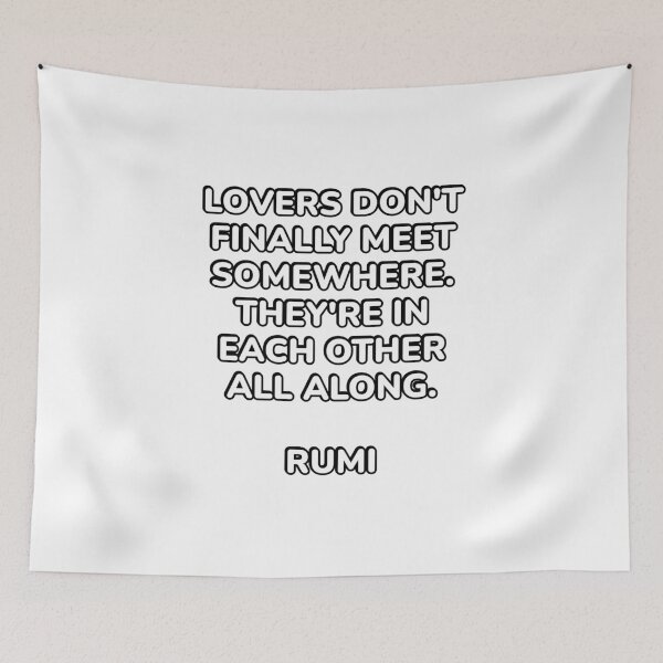 Item preview, Rumi Quotes - Lovers  designed and sold by Inspirationmotivation.