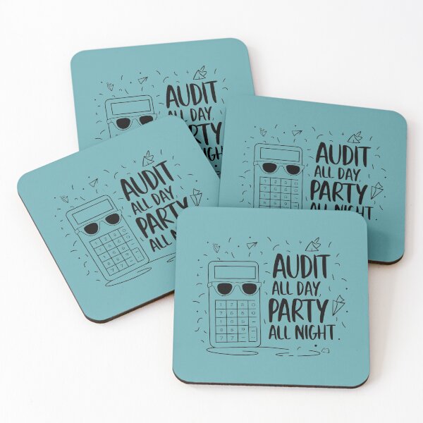 Artikelvorschau, Audit den ganzen Tag Party die ganze Nacht lustiges Geschenk für Buchhalter und Buchhalter entworfen und verkauft von FurRealStudioCo.