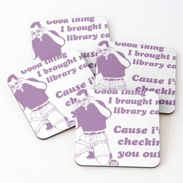 Item preview, LIBRARY CARD CHECKING OUT designed and sold by TODD GOLDMAN.
