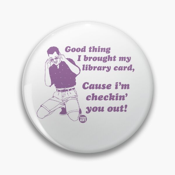 Item preview, LIBRARY CARD CHECKING OUT designed and sold by TODD GOLDMAN.