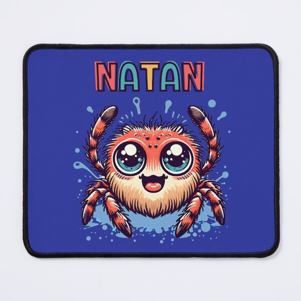 Item preview, Natan name with Spider designed and sold by Wisnak SHOP.