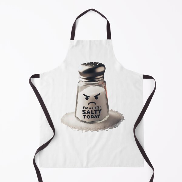 Item preview, I'm A Little Salty Today Angry Salt Shaker Moody Design designed and sold by BattlefoxxEarth.