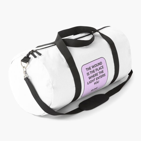 Item preview, The wound is the place where the light enters you - Rumi quotes designed and sold by Inspirationmotivation.