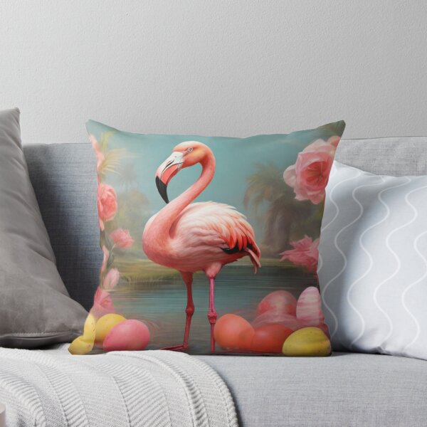 Item preview, Easter Flamingo Joy designed and sold by NeatThingLover.