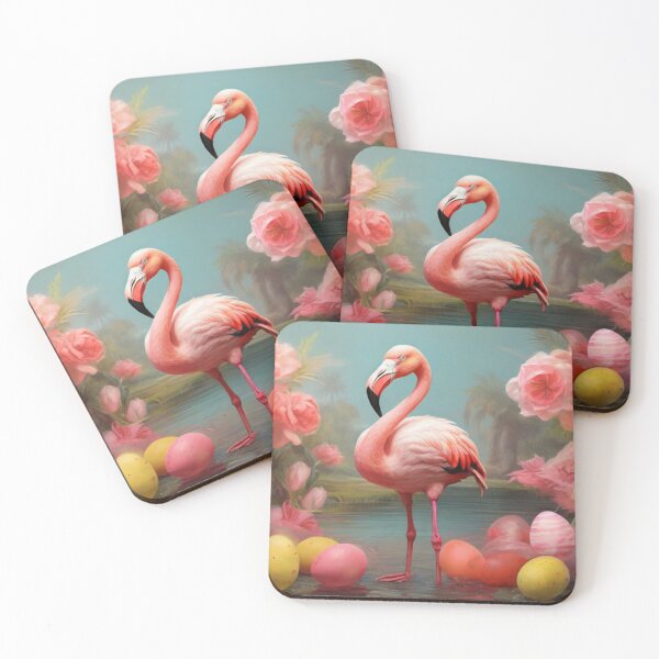 Item preview, Easter Flamingo Joy designed and sold by NeatThingLover.