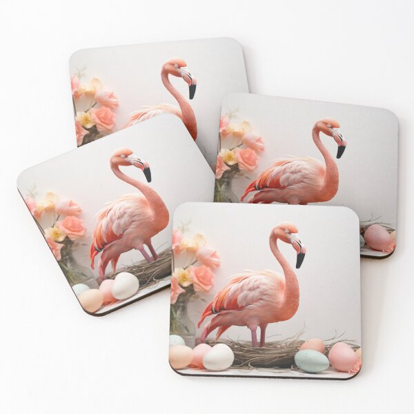 Item preview, Happy Easter Flamingo designed and sold by NeatThingLover.