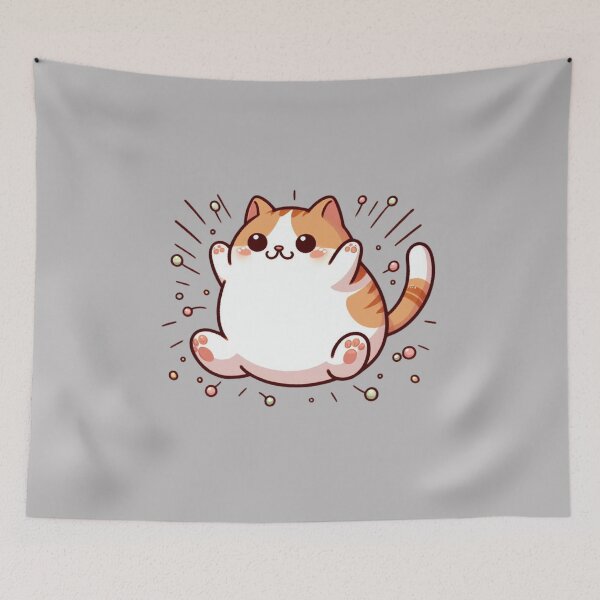 Item preview, Popping Fat Cat 2 designed and sold by Psycho-Crazy.