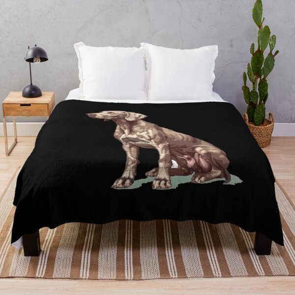 Item preview, 16-bit Pixel Art Weimaraner designed and sold by CUTEDOGGIEZ.