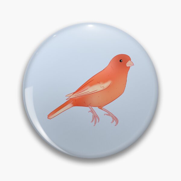 Item preview, Red factor canary illustration  designed and sold by Yaragold.