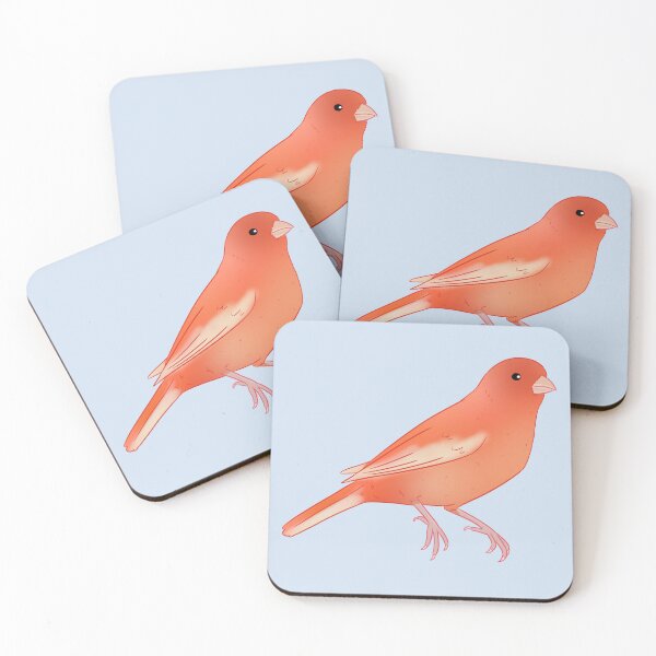 Item preview, Red factor canary illustration  designed and sold by Yaragold.