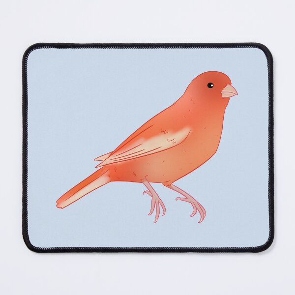 Item preview, Red factor canary illustration designed and sold by Yaragold.