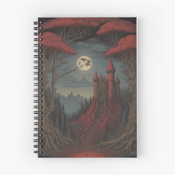Item preview, A dremy castle in the woods designed and sold by Kyrene-gallery.