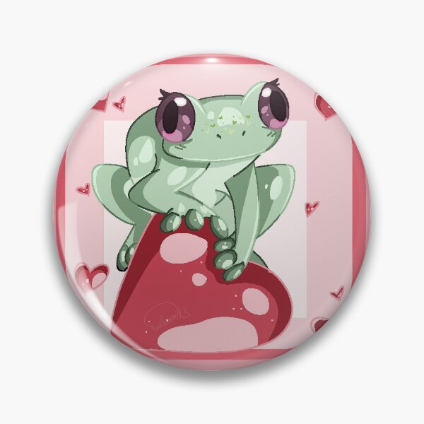 Item preview, Pixel Heart Frog designed and sold by Randomcake113.