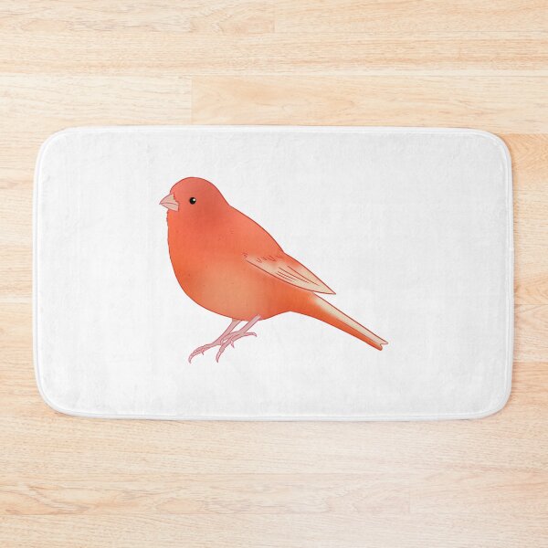 Item preview, Red factor canary bird art designed and sold by Yaragold.