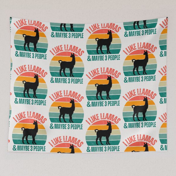 Item preview, I like llamas and maybe 3 people ,2024 designed and sold by erozzz.