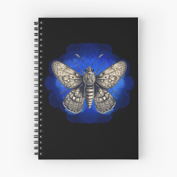 Item preview, Blue Aesthetic Magical Moth- Gothic Vibe designed and sold by ButtonBonanza.
