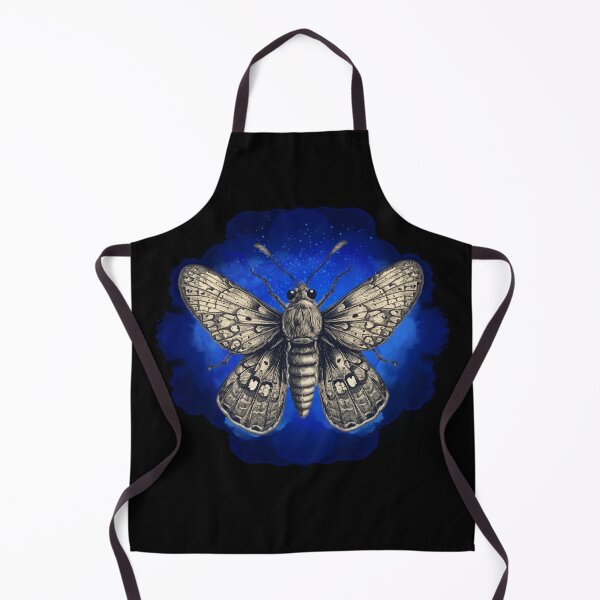Item preview, Blue Aesthetic Magical Moth- Gothic Vibe designed and sold by ButtonBonanza.