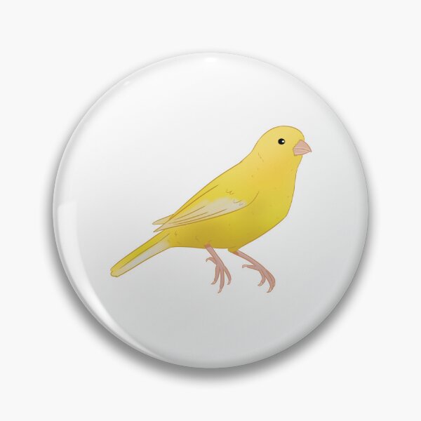 Item preview, Yellow Canary bird art designed and sold by Yaragold.